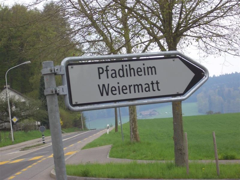 Weiermattheim - Wegweiser